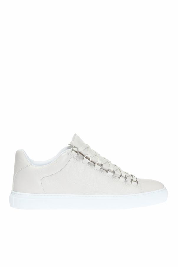 balenciaga lace up grey